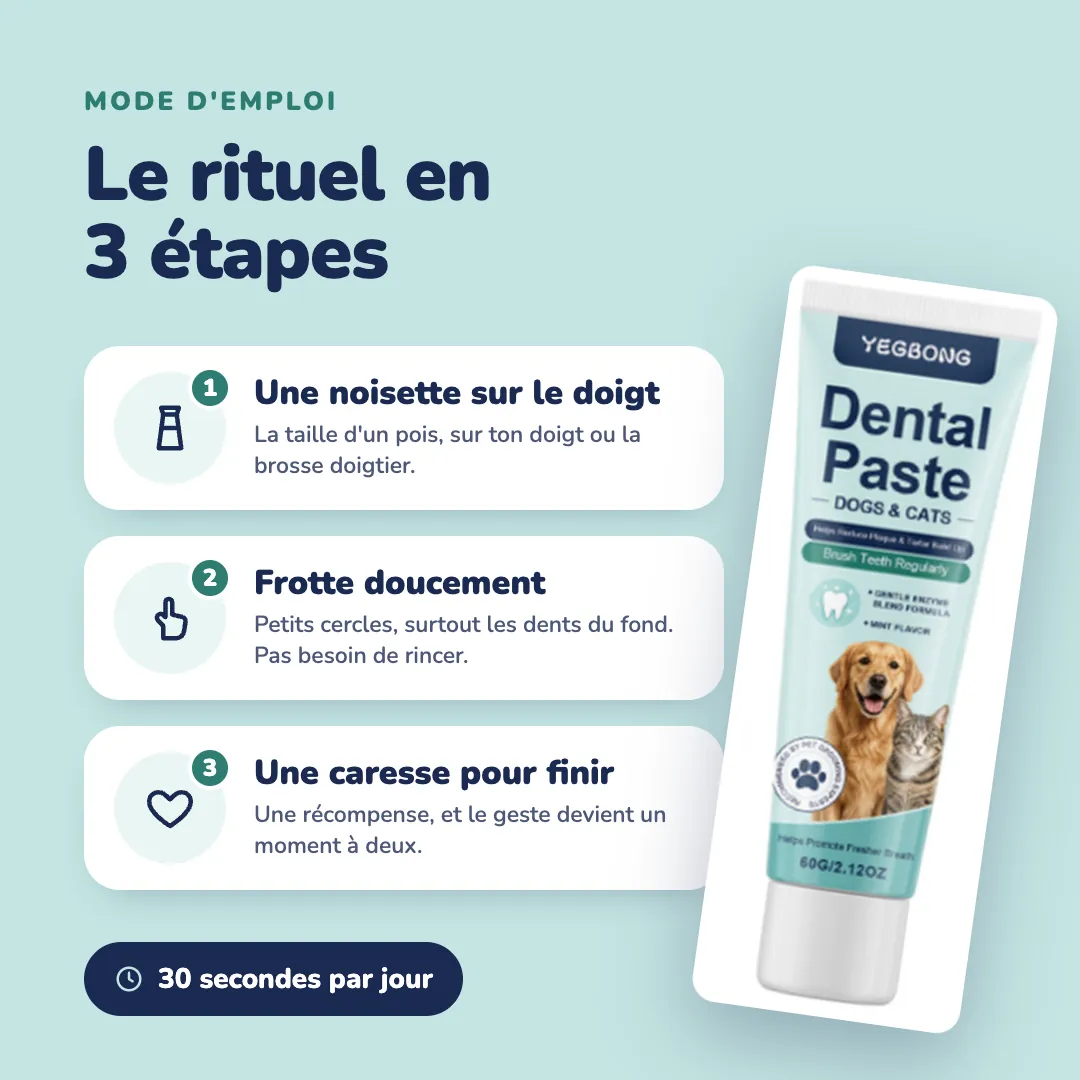 Mode d'emploi en 3 étapes